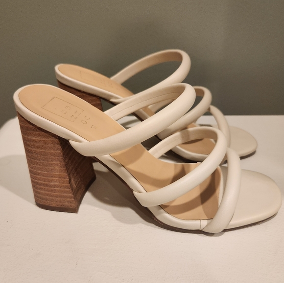 SHUSHOP HEELS color BONE size 6.5 - Picture 16 of 16